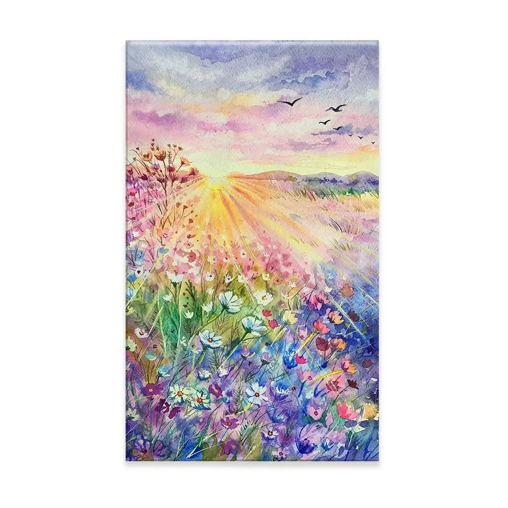 Blossoming Meadow Canvas Print Blossoming Meadow Canvas Print wall art product EL_Art / Shutterstock
