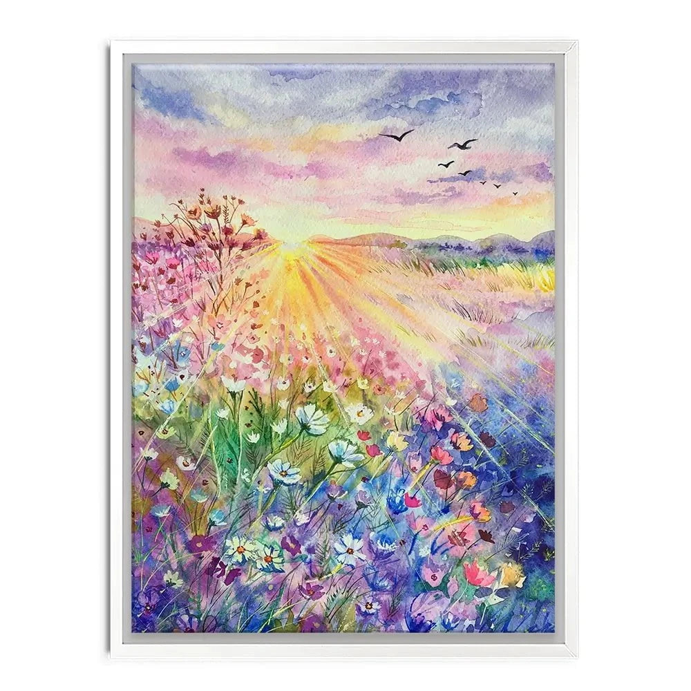 Blossoming Meadow Canvas Print Blossoming Meadow Canvas Print wall art product EL_Art / Shutterstock
