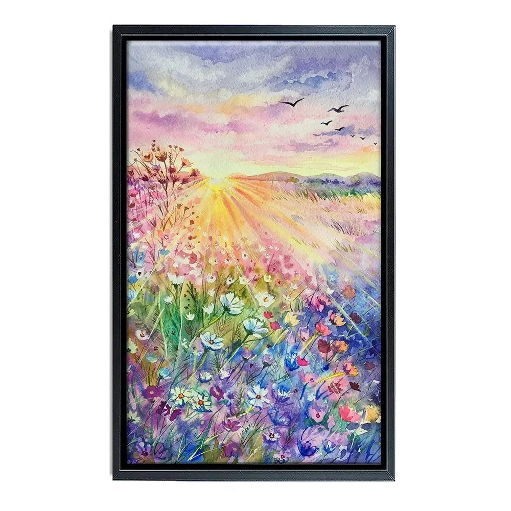 Blossoming Meadow Canvas Print Blossoming Meadow Canvas Print wall art product EL_Art / Shutterstock