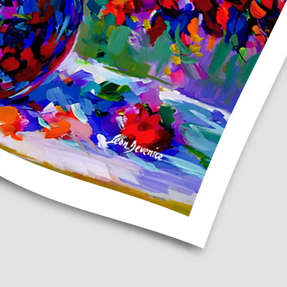 Blossoms By The Sea Art Print Blossoms By The Sea Art Print wall art product Leon Devenice