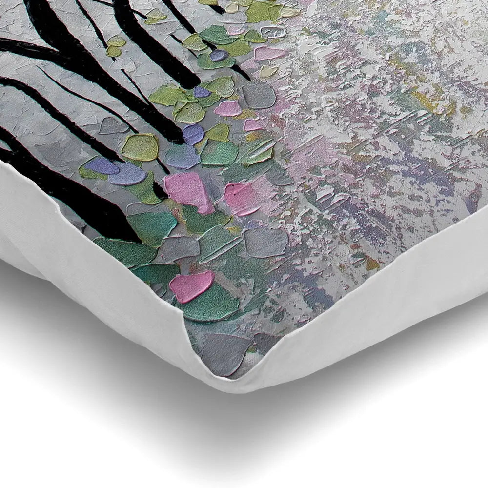 Blossoms In The Breeze Cushion Blossoms In The Breeze Cushion wall art product Nada Khatib