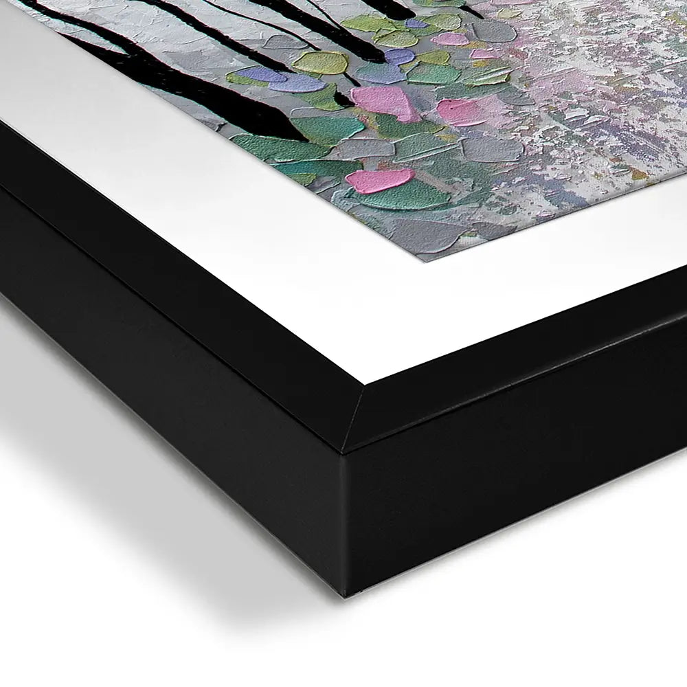 Blossoms In The Breeze Square Framed Art Print Blossoms In The Breeze Square Framed Art Print wall art product Nada Khatib