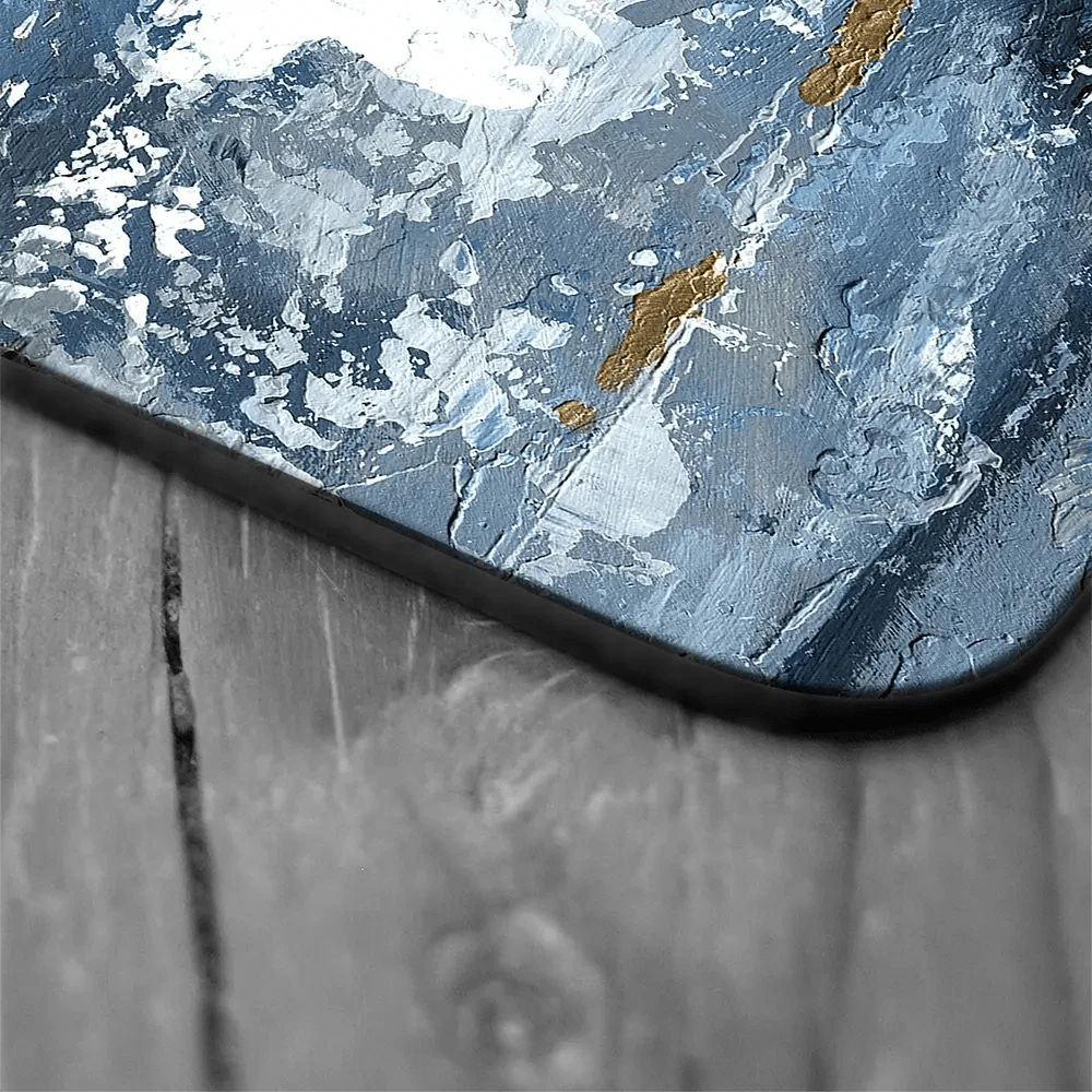 Blue Abstraction Coaster Set Blue Abstraction Coaster Set wall art product Svetlana Aleynikova