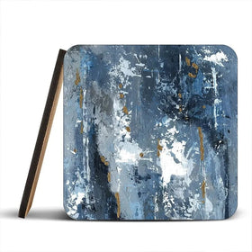 Blue Abstraction Coaster Set Blue Abstraction Coaster Set wall art product Svetlana Aleynikova