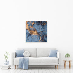 Blue And Bronze Square Canvas Print wall art product djero.adlibeshe yahoo.com / Shutterstock