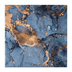 Blue And Bronze Square Canvas Print wall art product djero.adlibeshe yahoo.com / Shutterstock