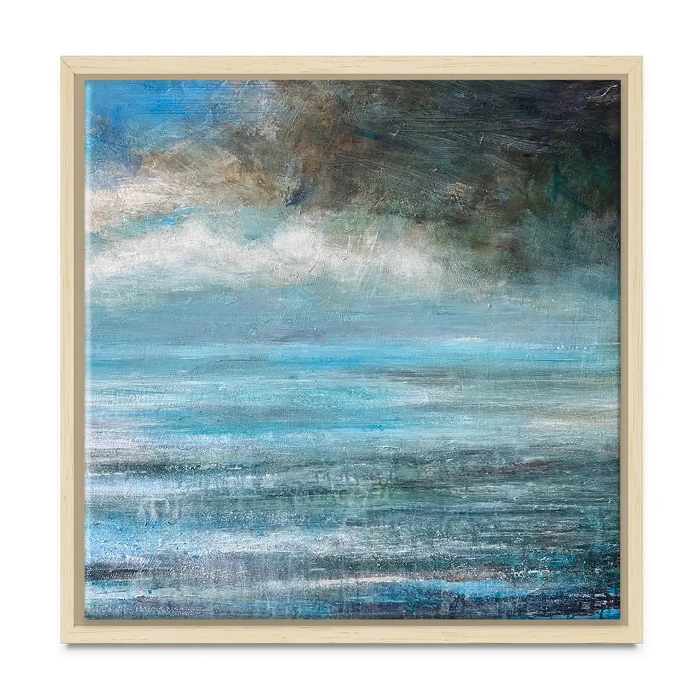 Blue Calm Canvas Print Blue Calm Canvas Print wall art product Craig Askew