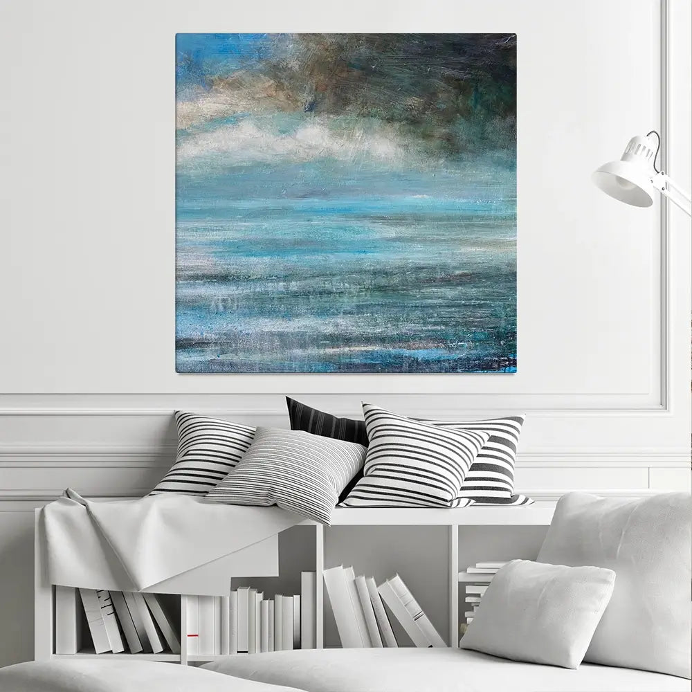 Blue Calm Canvas Print Blue Calm Canvas Print wall art product Craig Askew