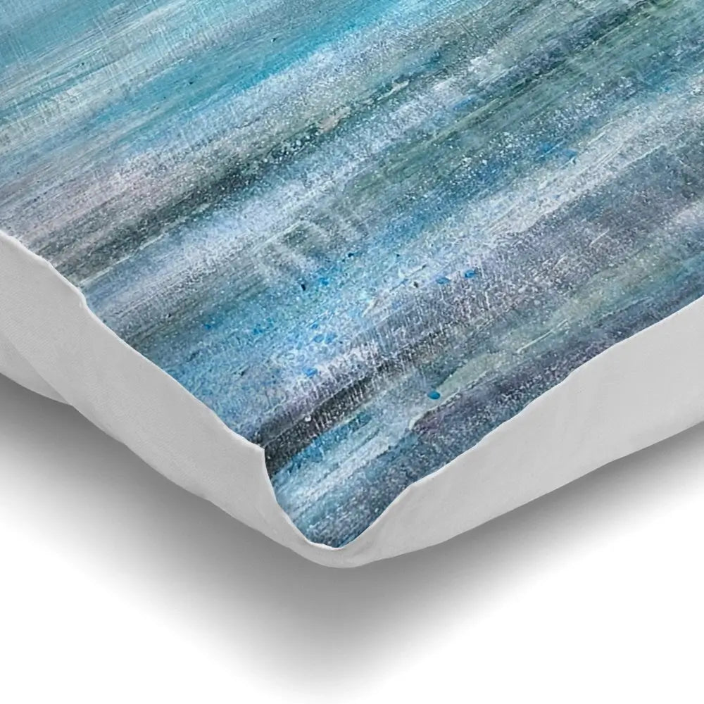Blue Calm Cushion Blue Calm Cushion wall art product Craig Askew