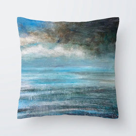Blue Calm Cushion Blue Calm Cushion wall art product Craig Askew