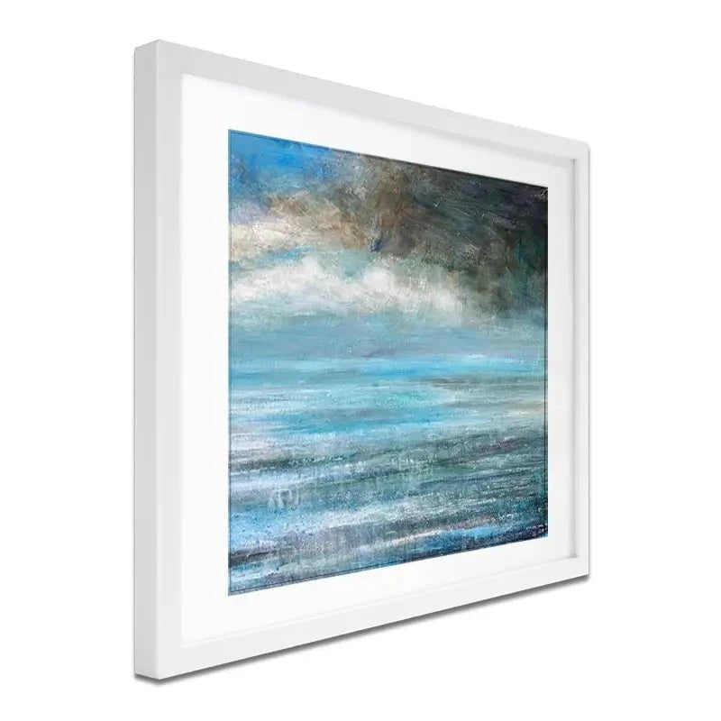 Blue Calm Framed Art Print Blue Calm Framed Art Print wall art product Craig Askew