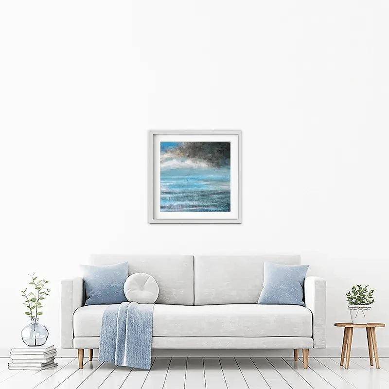 Blue Calm Framed Art Print Blue Calm Framed Art Print wall art product Craig Askew