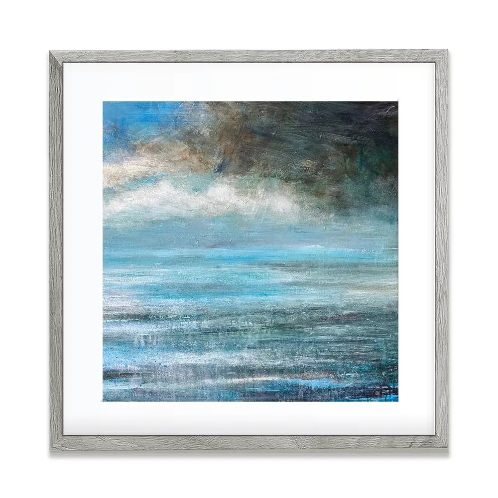 Blue Calm Framed Art Print Blue Calm Framed Art Print wall art product Craig Askew