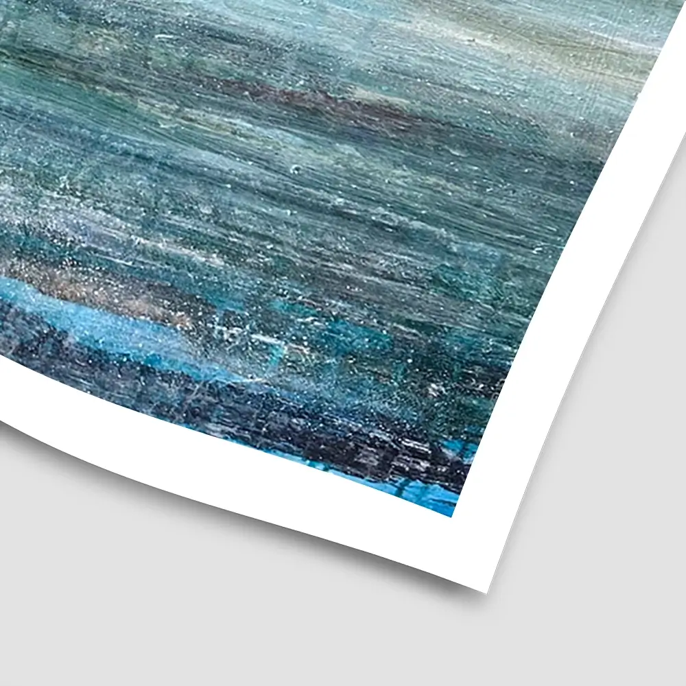 Blue Calm Square Art Print Blue Calm Square Art Print wall art product Craig Askew