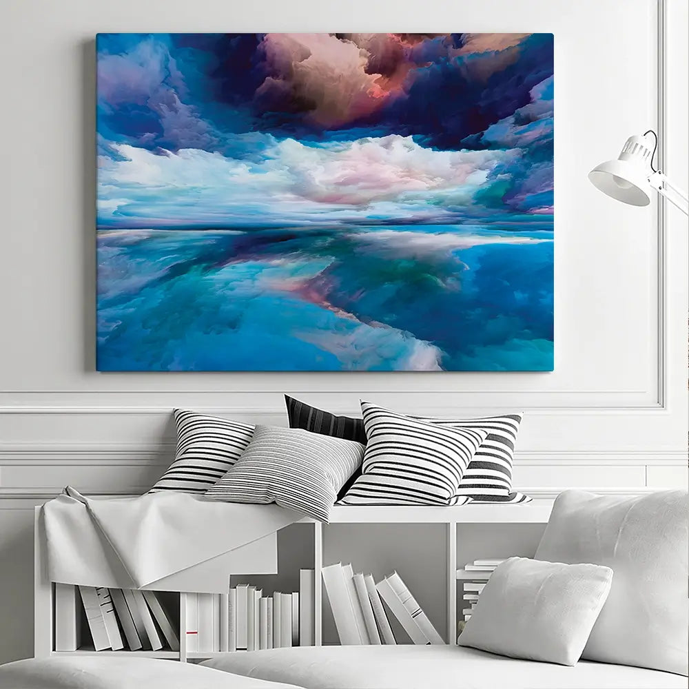 Blue Cloudscape Canvas Print Blue Cloudscape Canvas Print wall art product agsandrew / Shutterstock