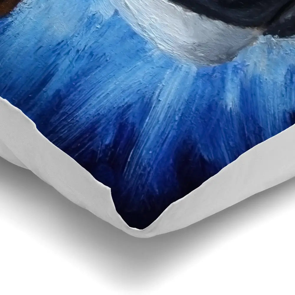 Blue Cow Cushion Blue Cow Cushion wall art product Daria Ermolina / Shutterstock