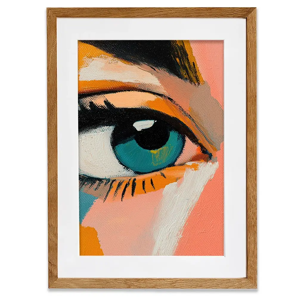 Blue Eyes Framed Art Print Blue Eyes Framed Art Print wall art product Treechild