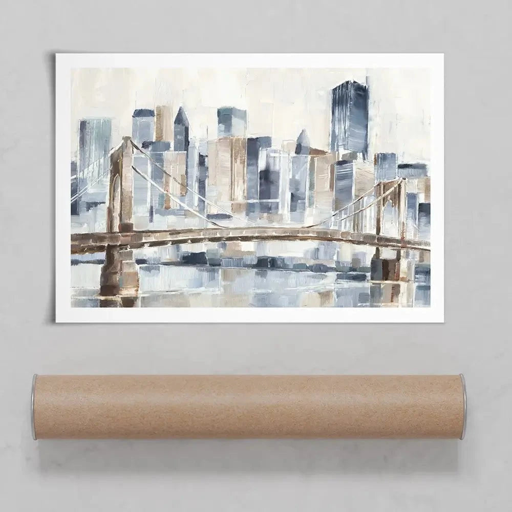 Blue Hour Art Print Blue Hour Art Print wall art product Ethan Harper