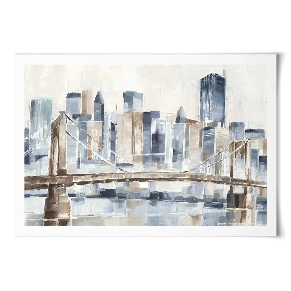Blue Hour Art Print Blue Hour Art Print wall art product Ethan Harper