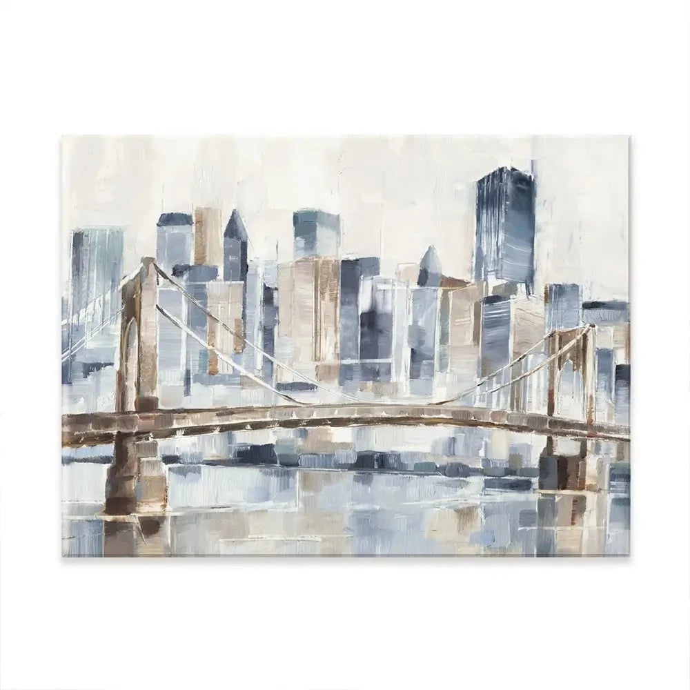 Blue Hour Canvas Print Blue Hour Canvas Print wall art product Ethan Harper