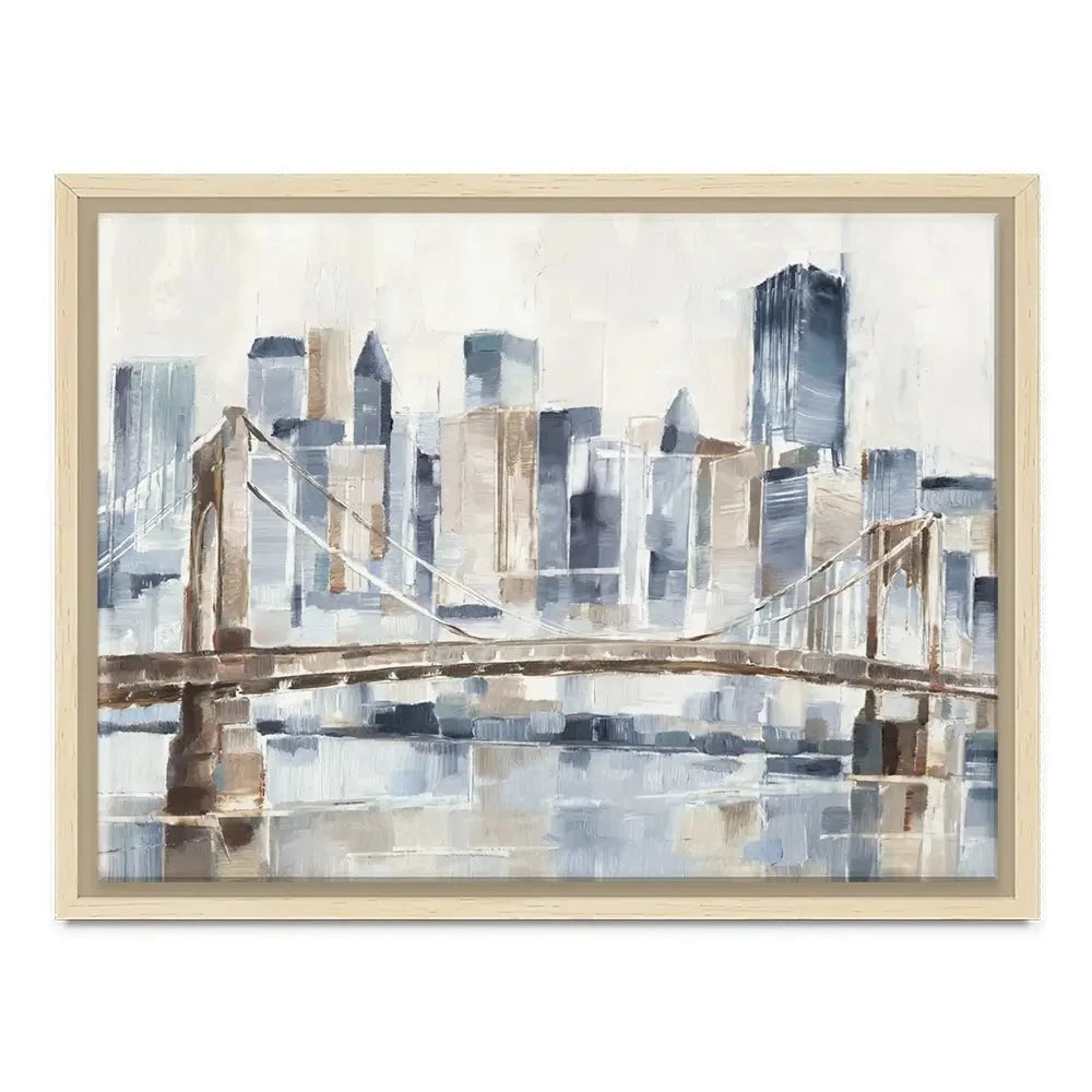 Blue Hour Canvas Print Blue Hour Canvas Print wall art product Ethan Harper