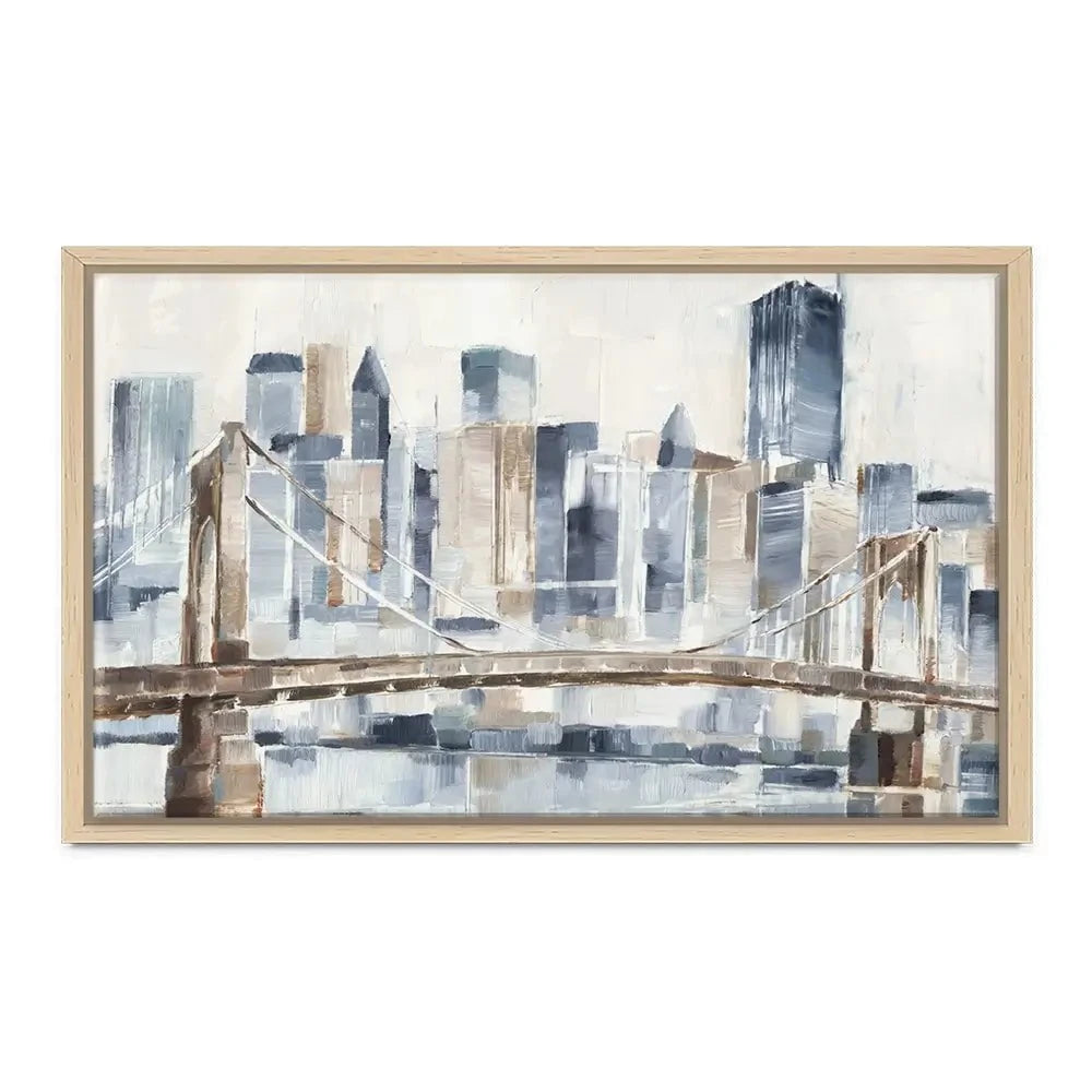 Blue Hour Canvas Print Blue Hour Canvas Print wall art product Ethan Harper