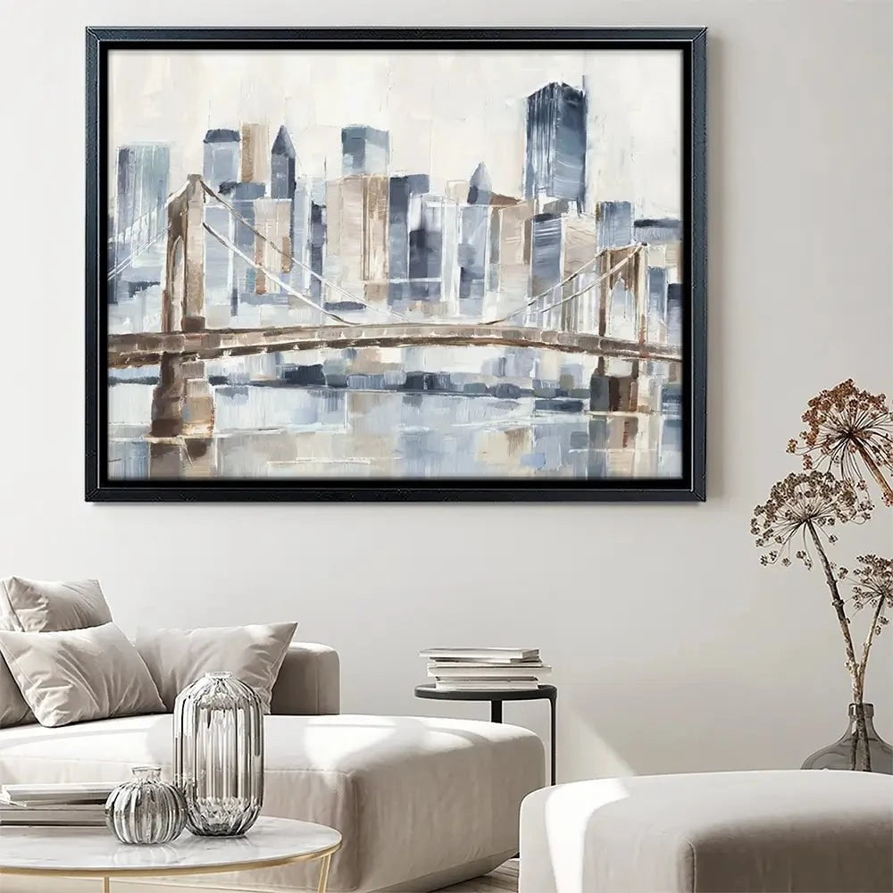 Blue Hour Canvas Print Blue Hour Canvas Print wall art product Ethan Harper