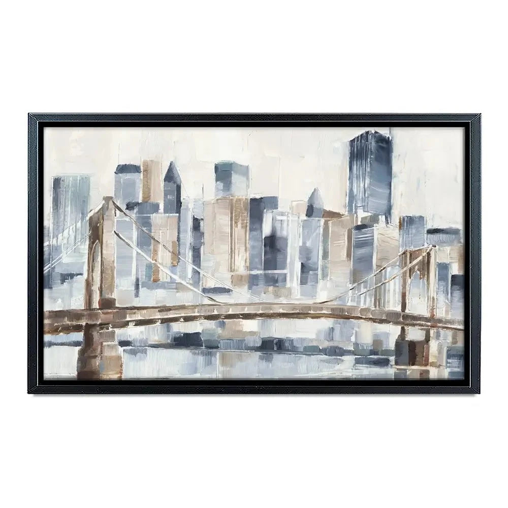 Blue Hour Canvas Print Blue Hour Canvas Print wall art product Ethan Harper