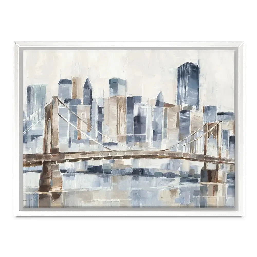 Blue Hour Canvas Print Blue Hour Canvas Print wall art product Ethan Harper