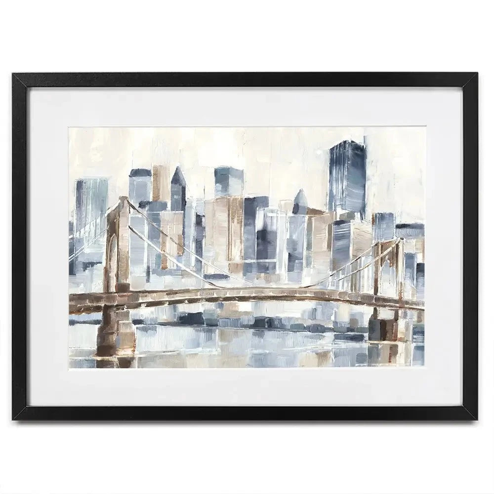 Blue Hour Framed Art Print Blue Hour Framed Art Print wall art product Ethan Harper