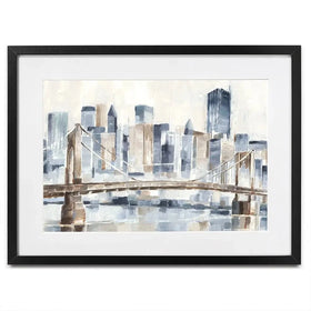 Blue Hour Framed Art Print Blue Hour Framed Art Print wall art product Ethan Harper