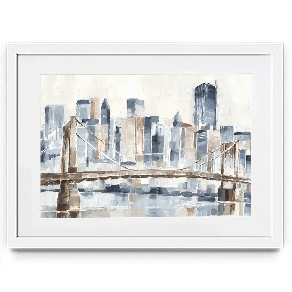 Blue Hour Framed Art Print Blue Hour Framed Art Print wall art product Ethan Harper