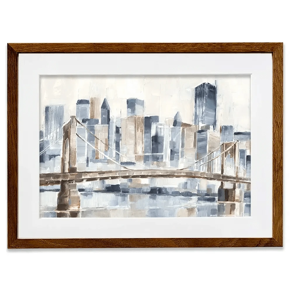 Blue Hour Framed Art Print Blue Hour Framed Art Print wall art product Ethan Harper