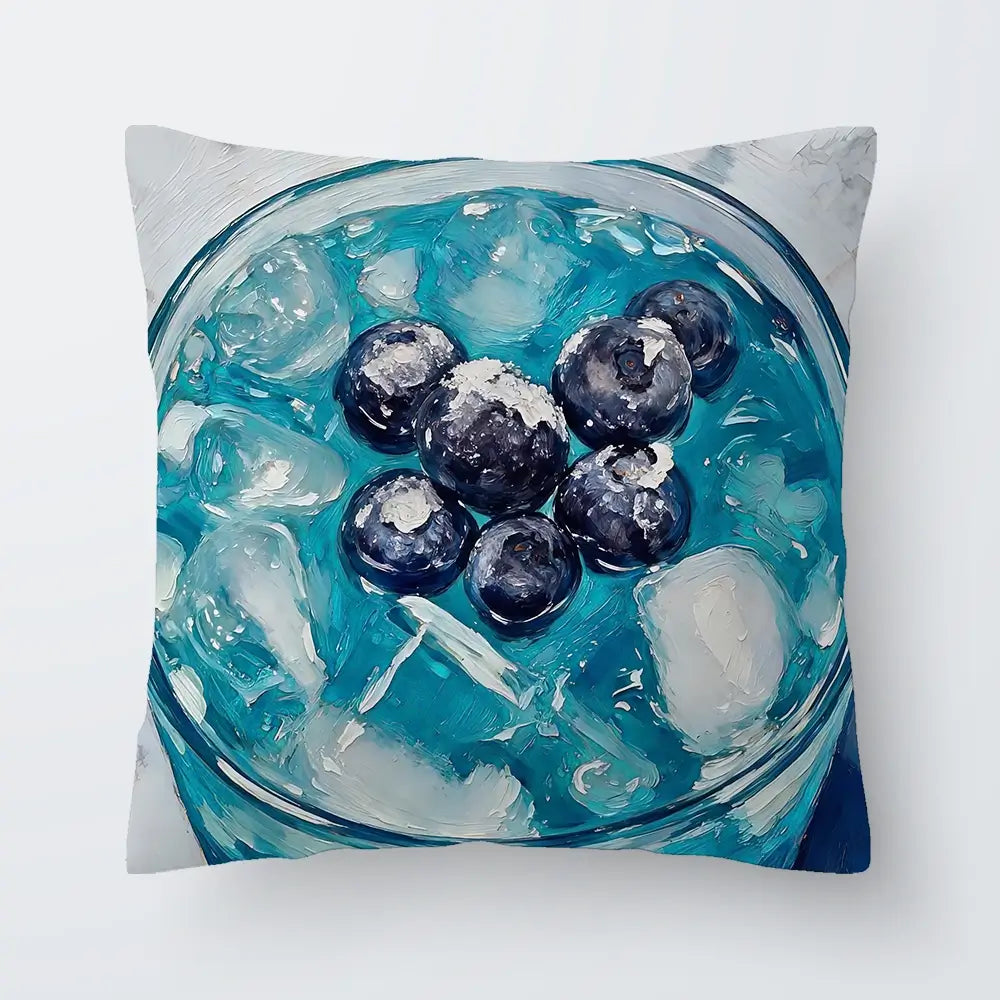 Blue Lagoon Cocktail Cushion Blue Lagoon Cocktail Cushion wall art product David Alexander Elder