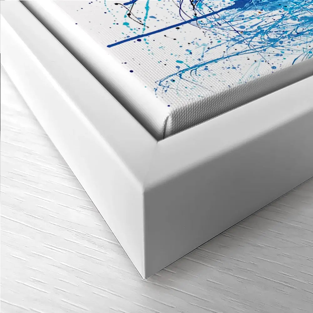 Blue Midnight Tree Trio Canvas Print Blue Midnight Tree Trio Canvas Print wall art product Ashvin Harrison