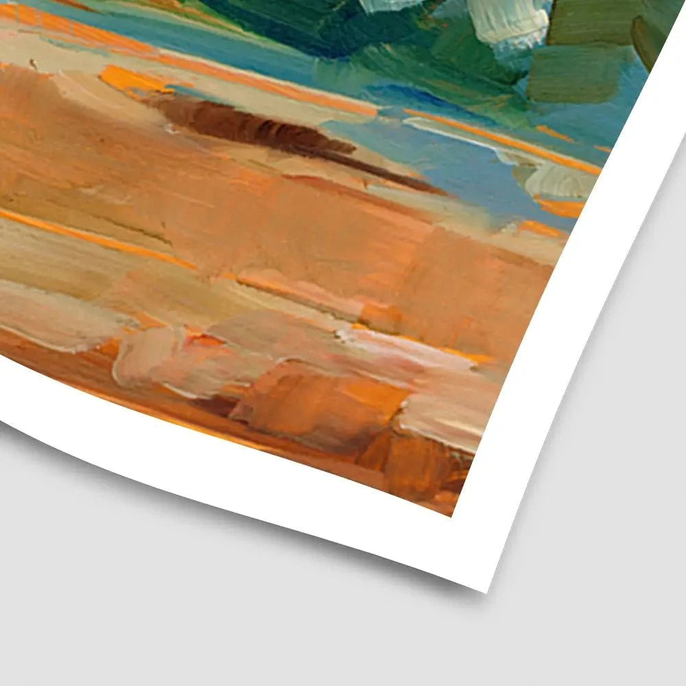 Blue Mountain Peaks Art Print Blue Mountain Peaks Art Print wall art product Ethan Harper