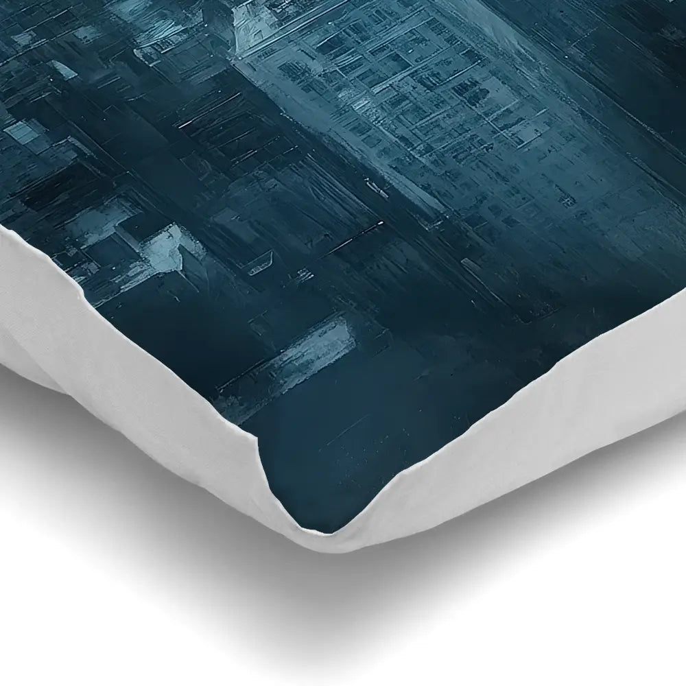 Blue Skyscrapers Cushion Blue Skyscrapers Cushion wall art product Tanya Ocean