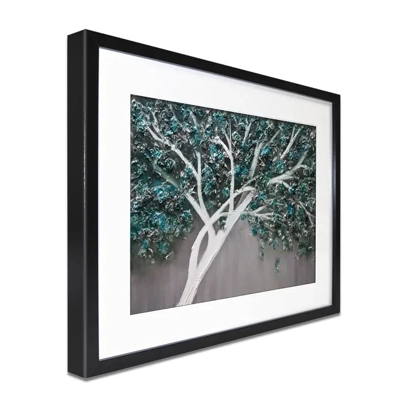 Blue Tree Of Life Framed Art Print Blue Tree Of Life Framed Art Print wall art product Osnat Tzadok