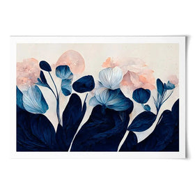 Blue Tulips Art Print Blue Tulips Art Print wall art product Treechild