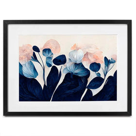 Blue Tulips Framed Art Print Blue Tulips Framed Art Print wall art product Treechild