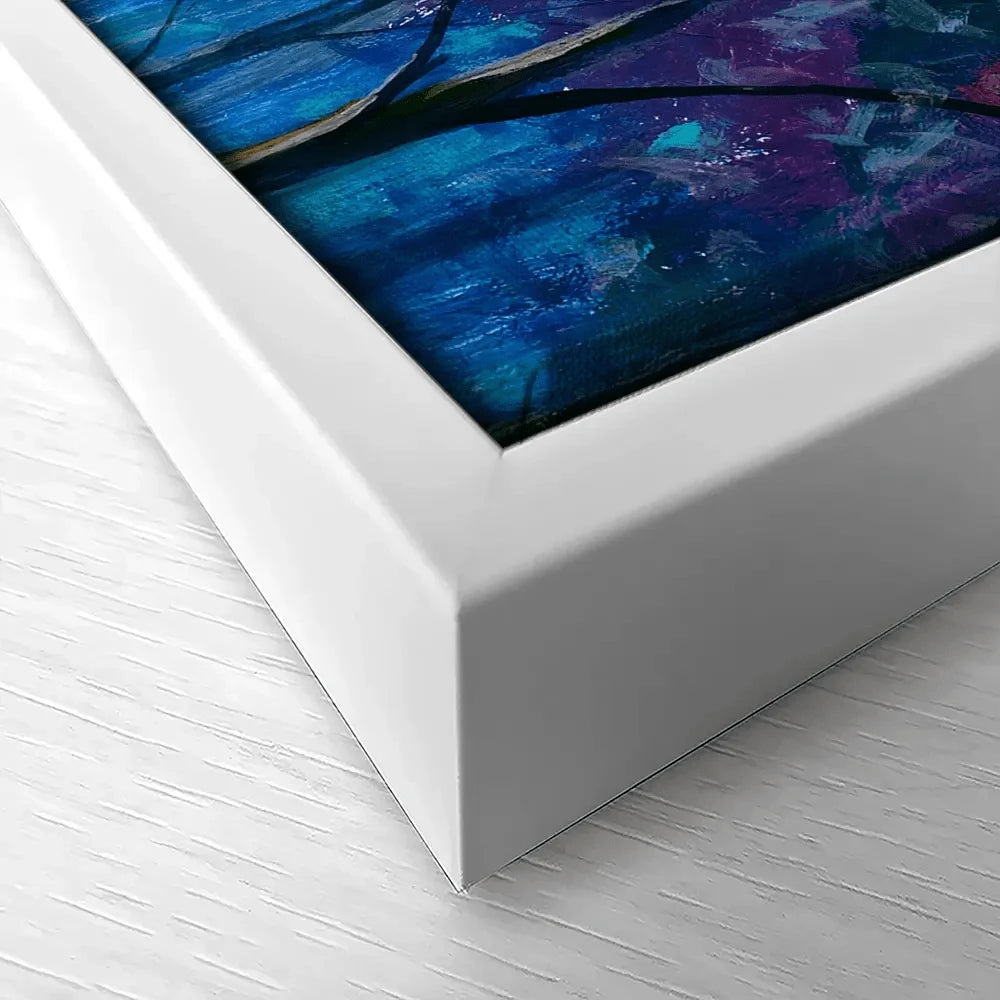 Blue Violet Trees Canvas Print Blue Violet Trees Canvas Print wall art product Valery Rybakow / Shutterstock