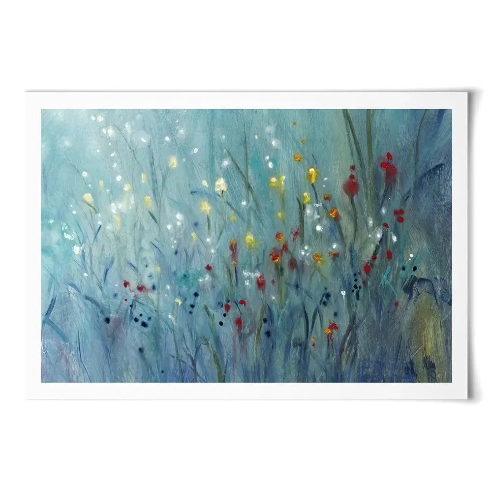 Blue Vision Art Print Blue Vision Art Print wall art product Tim O'Toole