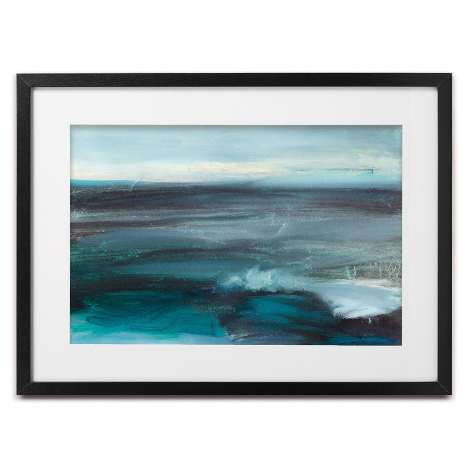 Blue Wash Framed Art Print wall art product arteria.lab / Shutterstock