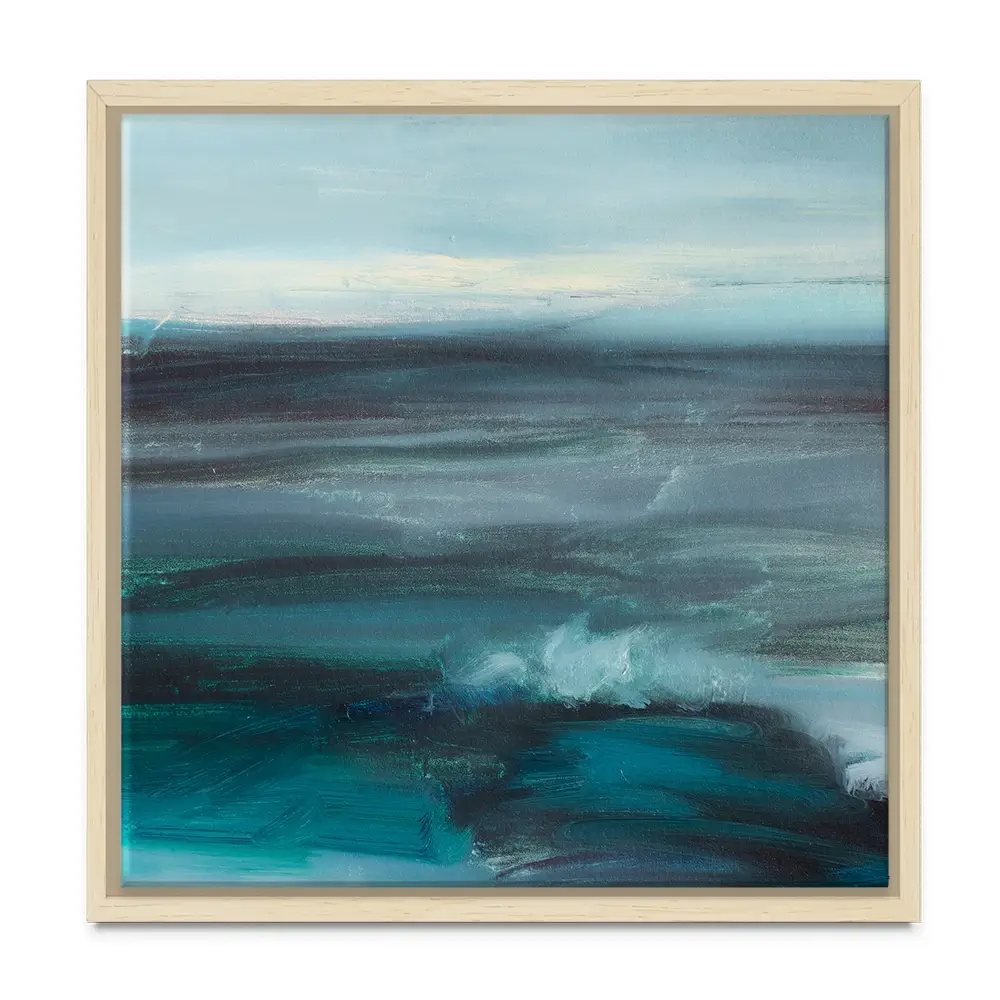 Blue Wash Square Canvas Print Blue Wash Square Canvas Print wall art product arteria.lab / Shutterstock