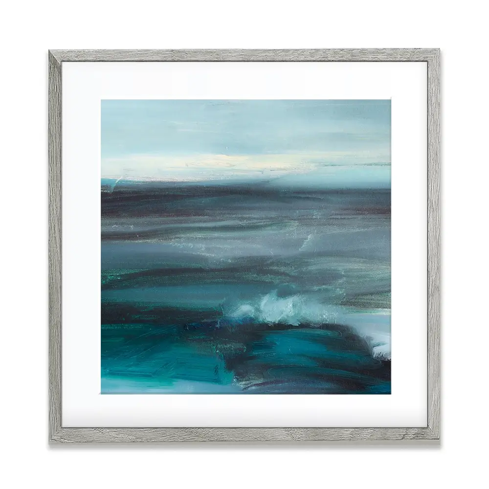 Blue Wash Square Framed Art Print Blue Wash Square Framed Art Print wall art product arteria.lab / Shutterstock
