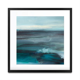 Blue Wash Square Framed Art Print Blue Wash Square Framed Art Print wall art product arteria.lab / Shutterstock