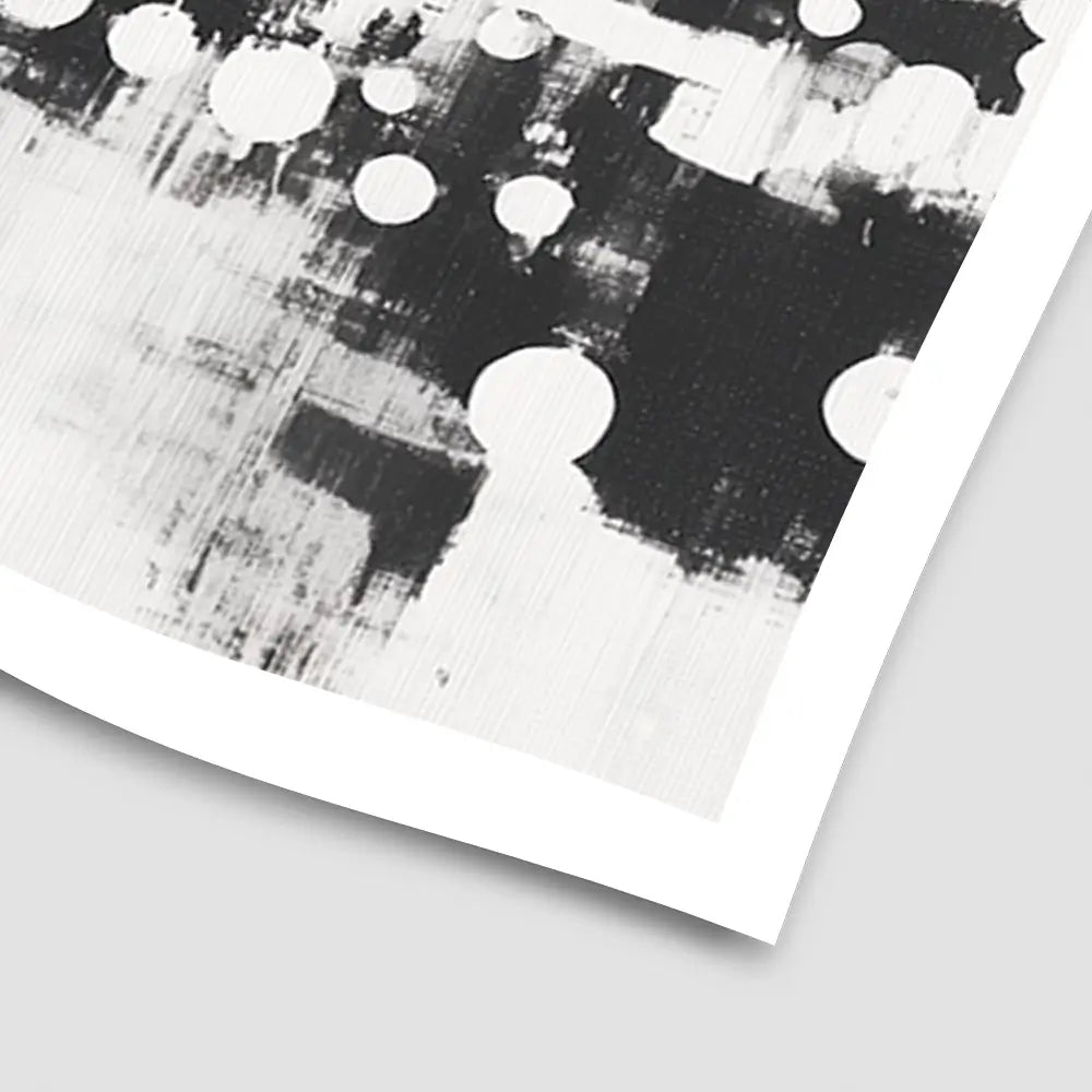 Blurred City Lights Art Print Blurred City Lights Art Print wall art product Chromatic Storm Studio