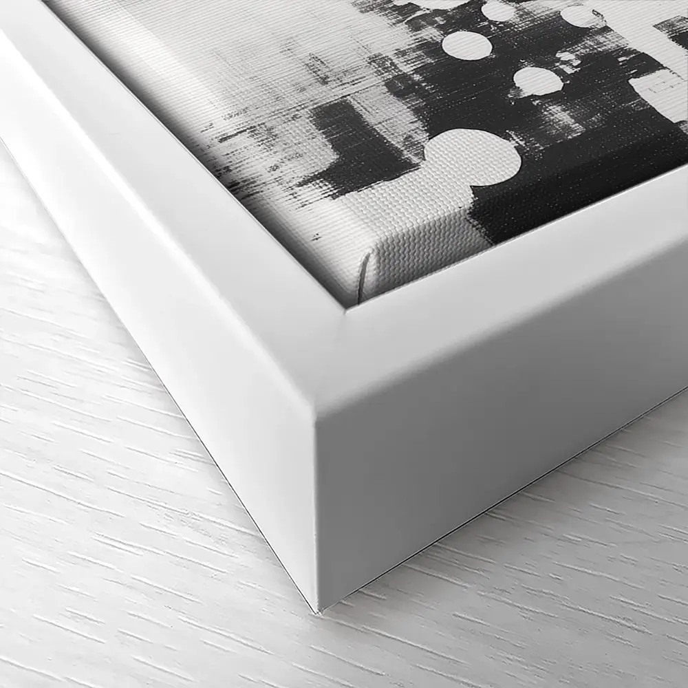 Blurred City Lights Canvas Print Blurred City Lights Canvas Print wall art product Chromatic Storm Studio
