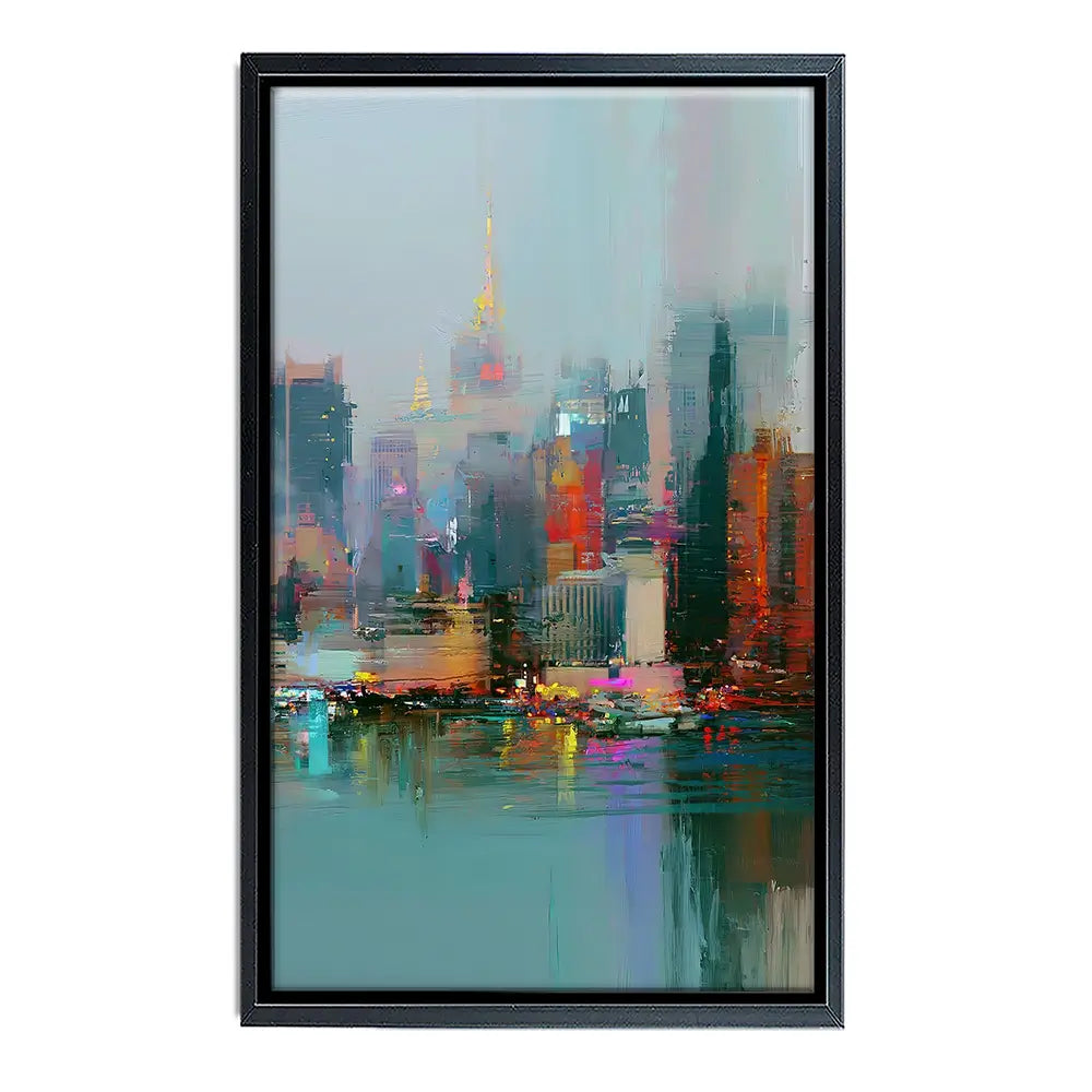 Blurred Skyline Canvas Print Blurred Skyline Canvas Print wall art product David Alexander Elder