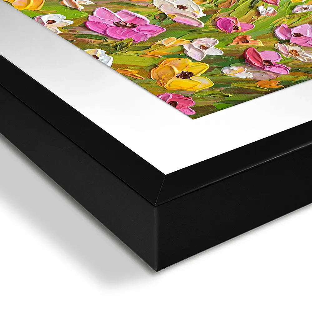 Blush Meadow Framed Art Print Blush Meadow Framed Art Print wall art product Olga Tkachyk